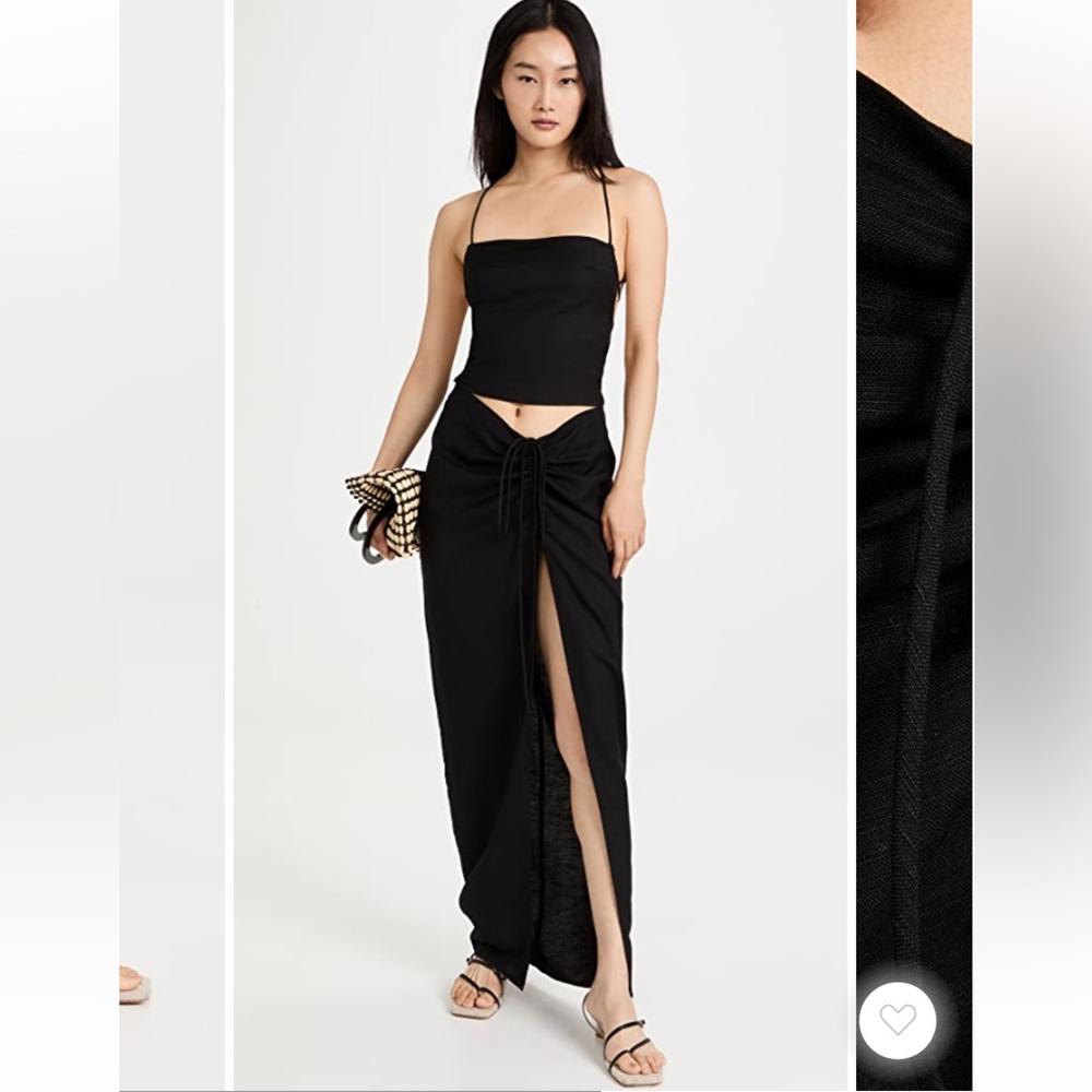 Lioness - Pyramid Skirt - BLACK